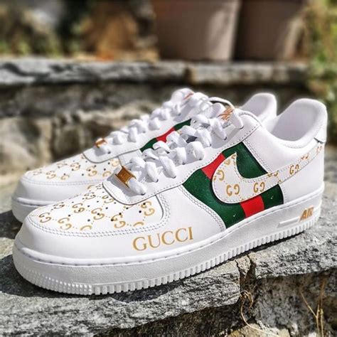 gucci air force custom|custom air force 1 sneakers.